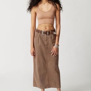 UO Seamless Ribbed Bra Top